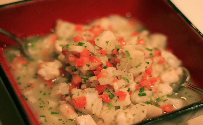 Ceviche de pescado