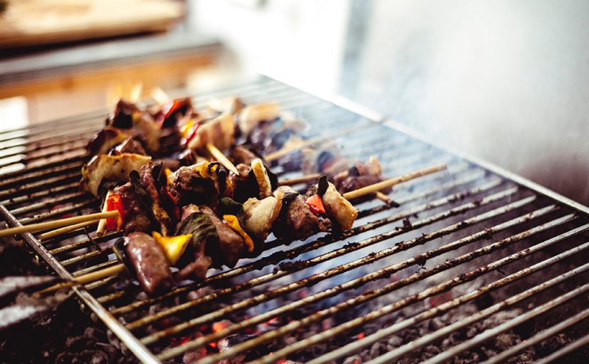 Carne asada al carbón