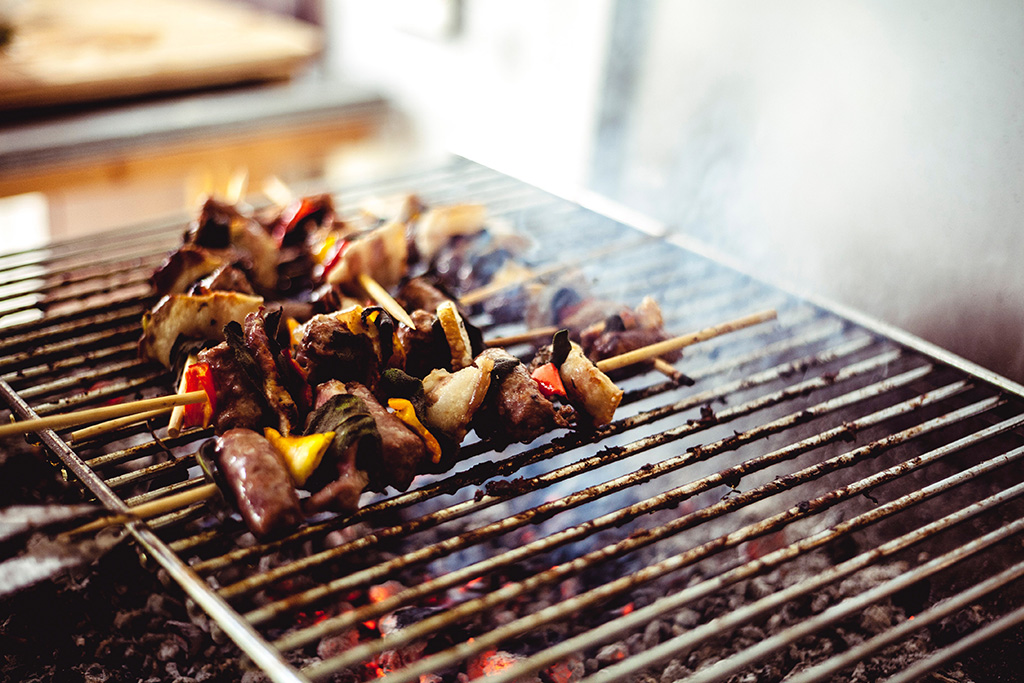 Carne asada al carbón