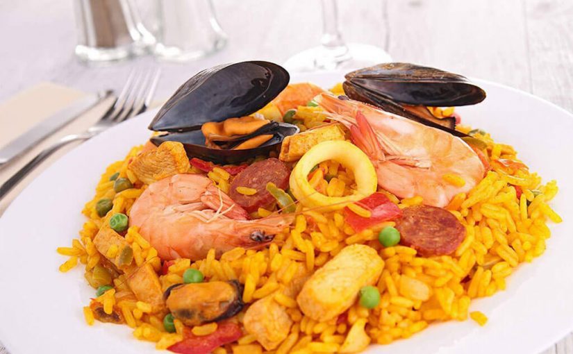 Arroz con mariscos