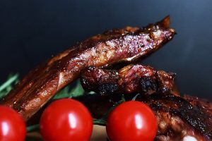 Costilla de cerdo al horno