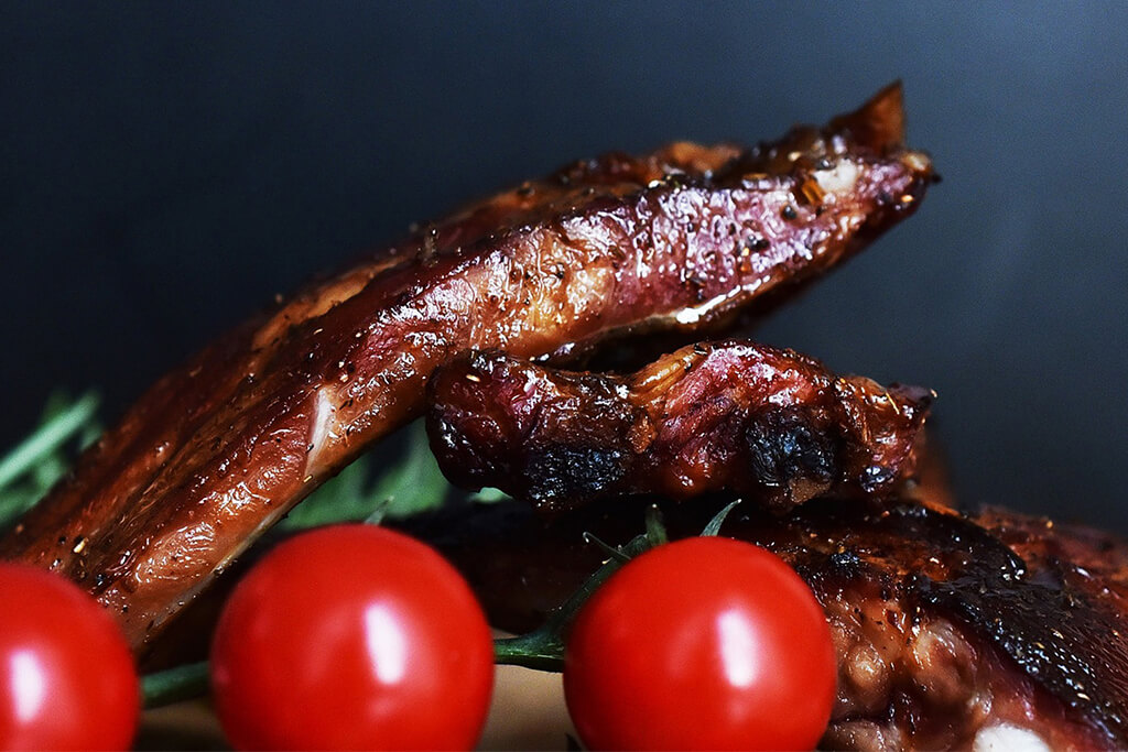 Costilla de cerdo al horno