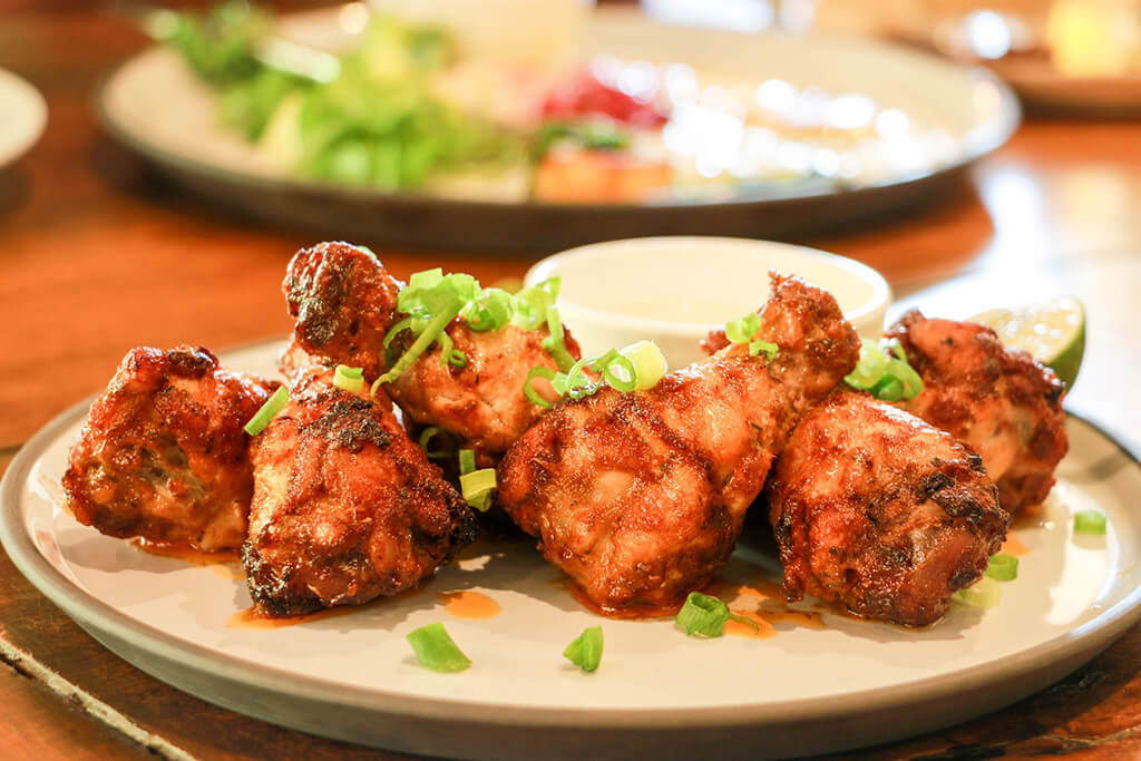 Pechugas de pollo en salsa naranja