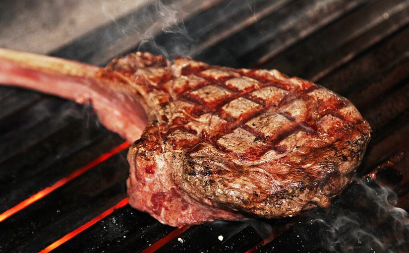 Tomahawk Steak a la parrilla