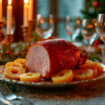 Pierna de cerdo al horno para Navidad